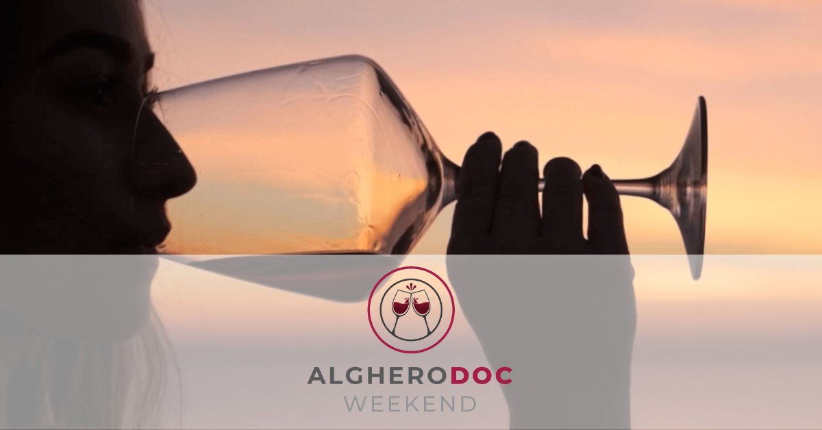 alghero doc weekend glass