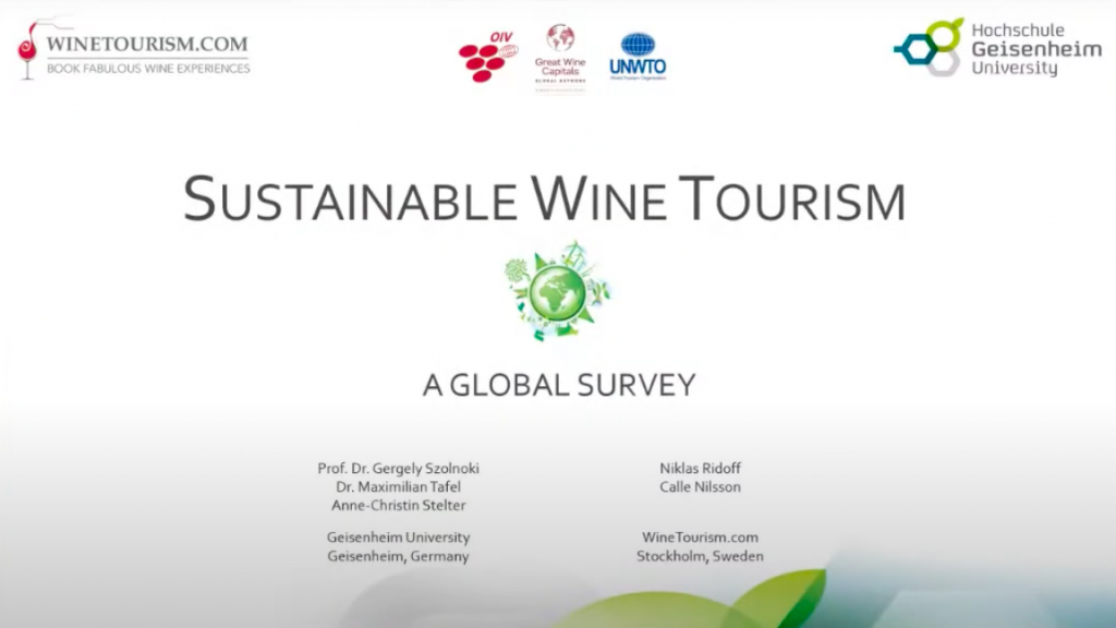 enoturismo sostenibile webinar