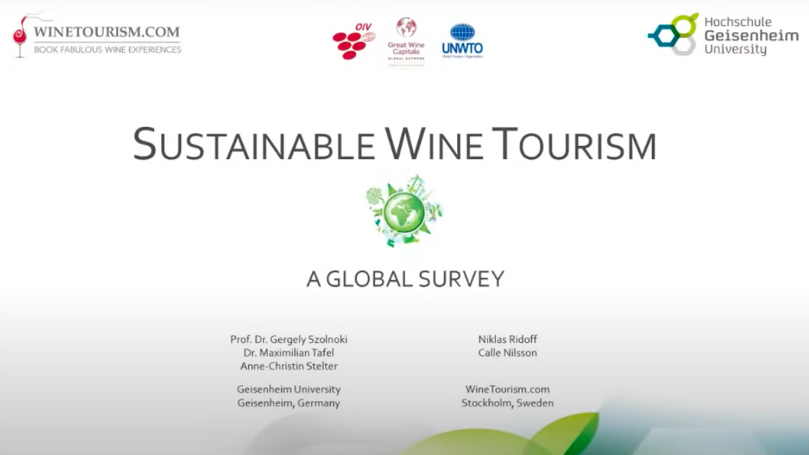 enoturismo sostenibile webinar