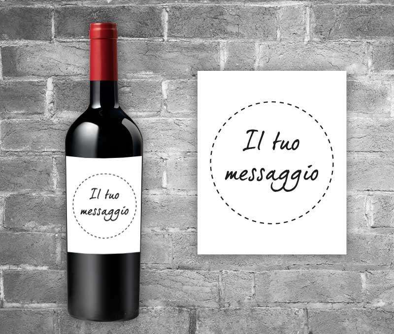 etichette vino il tuo testo