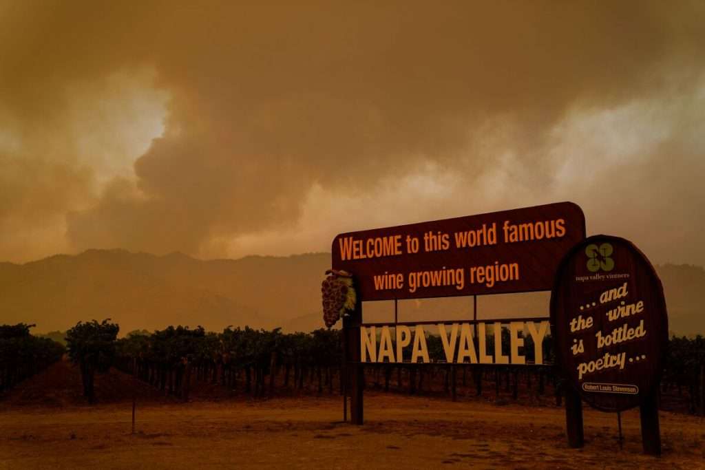 Napa Valley vino 4 sfide presagi funesti 2023