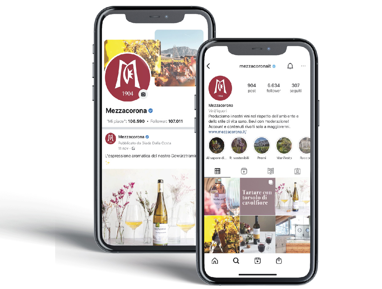 cantina piu social digitale vino premio mezzacorona