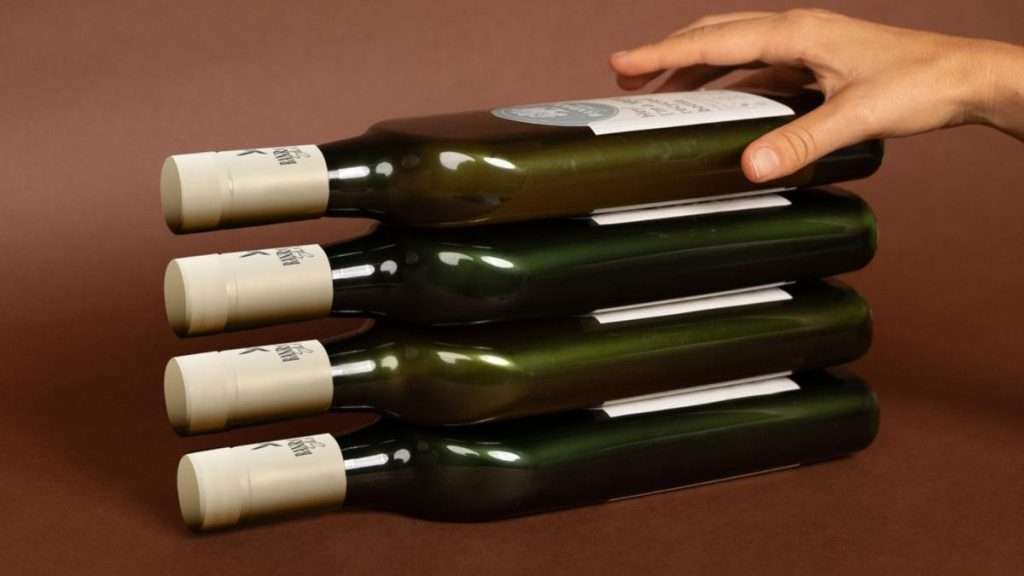Packaging alternativi vino flat bottles