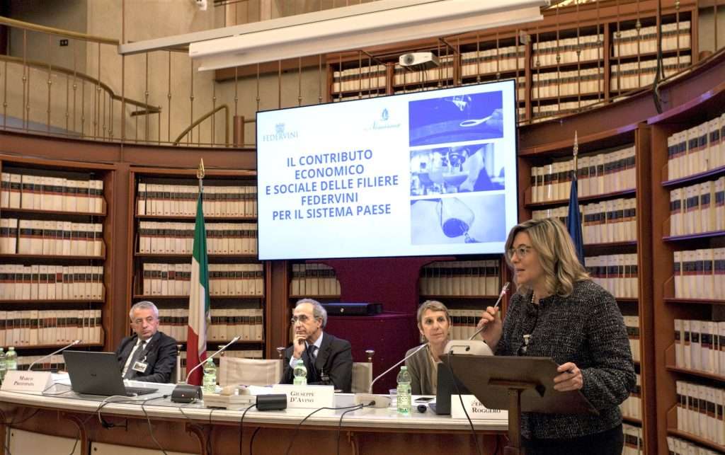 federvini filiere economia vino