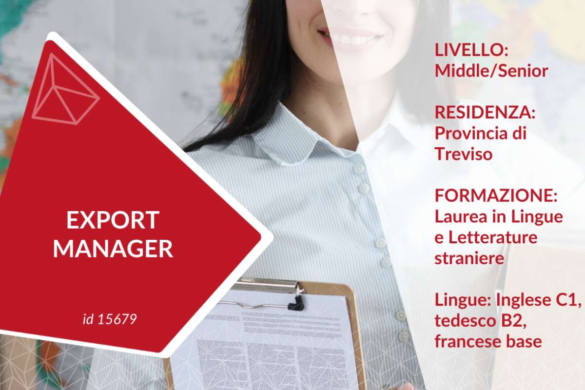 Export Manager Profilo Settimana