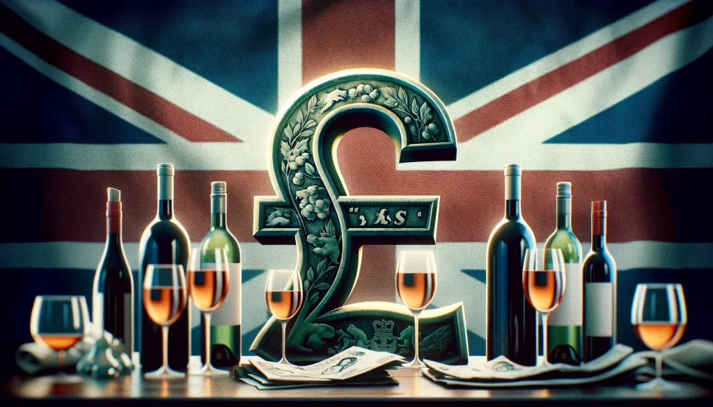 Regno Unito flessione vendite vino tasse