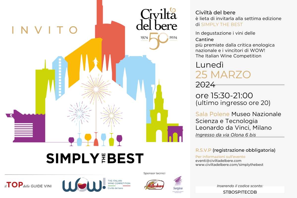 Simply the best 2024 i vini più premiati a portata di calice