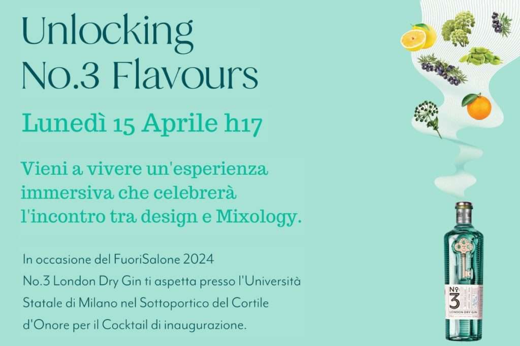Unlocking No. 3 Flavours: l'arte incontra la Mixology