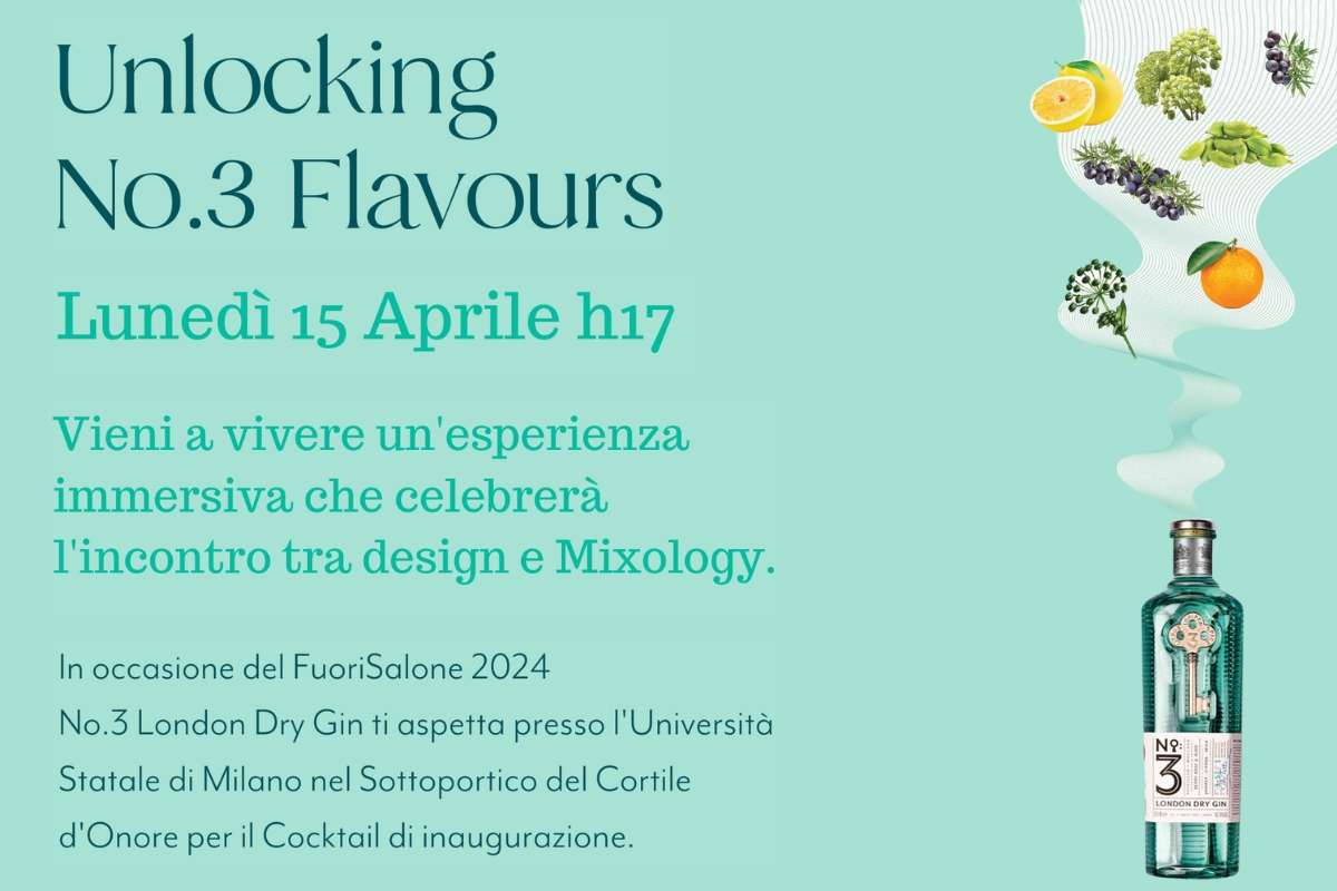 Unlocking No. 3 Flavours: l'arte incontra la Mixology