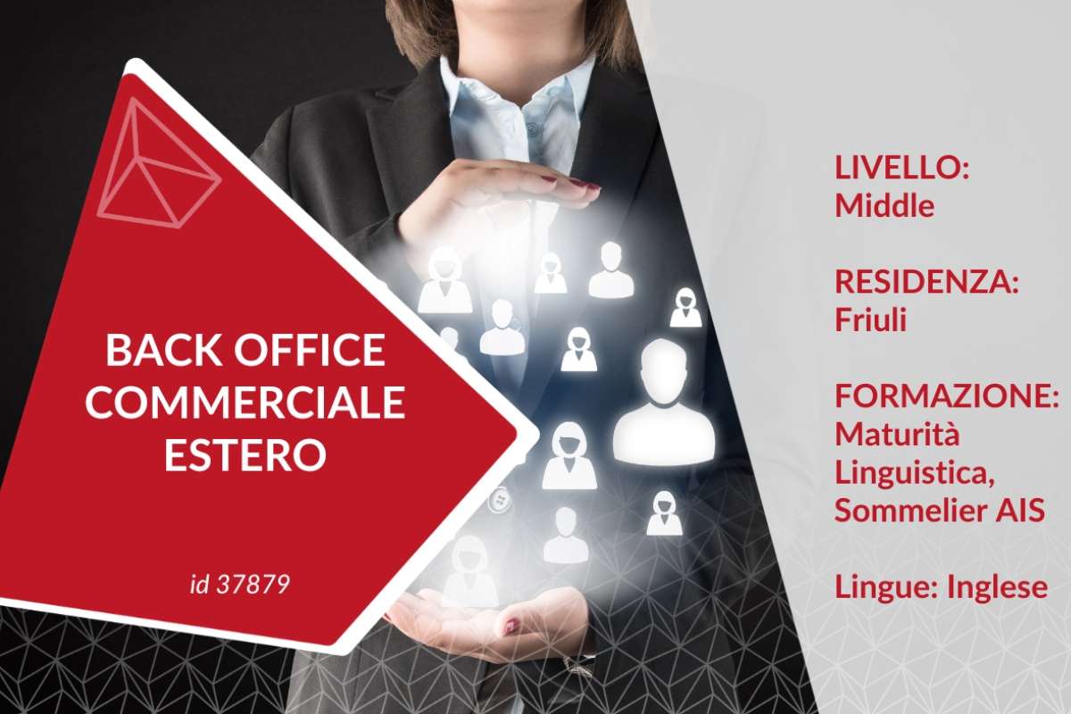 Back Office Commerciale Estero