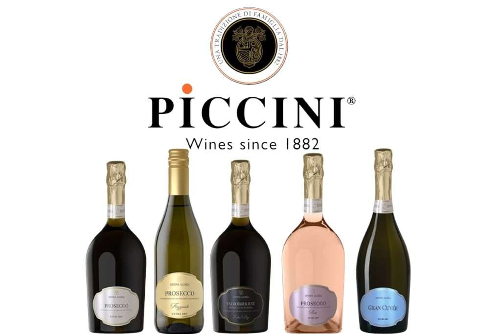 Piccini 1882 valorizza il prosecco e Valdobbiadene con la nuova collezione Donna Gloria