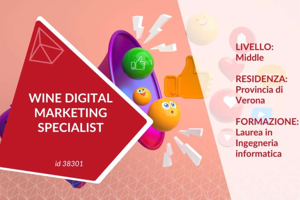 Wine Digita Marketing Specialist
