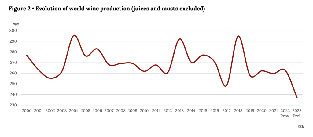 produzione vino 2023