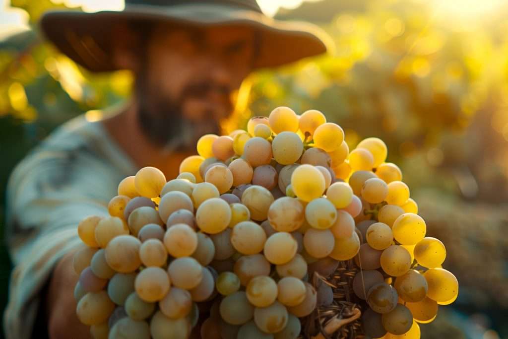 Champagne vendemmia mercato