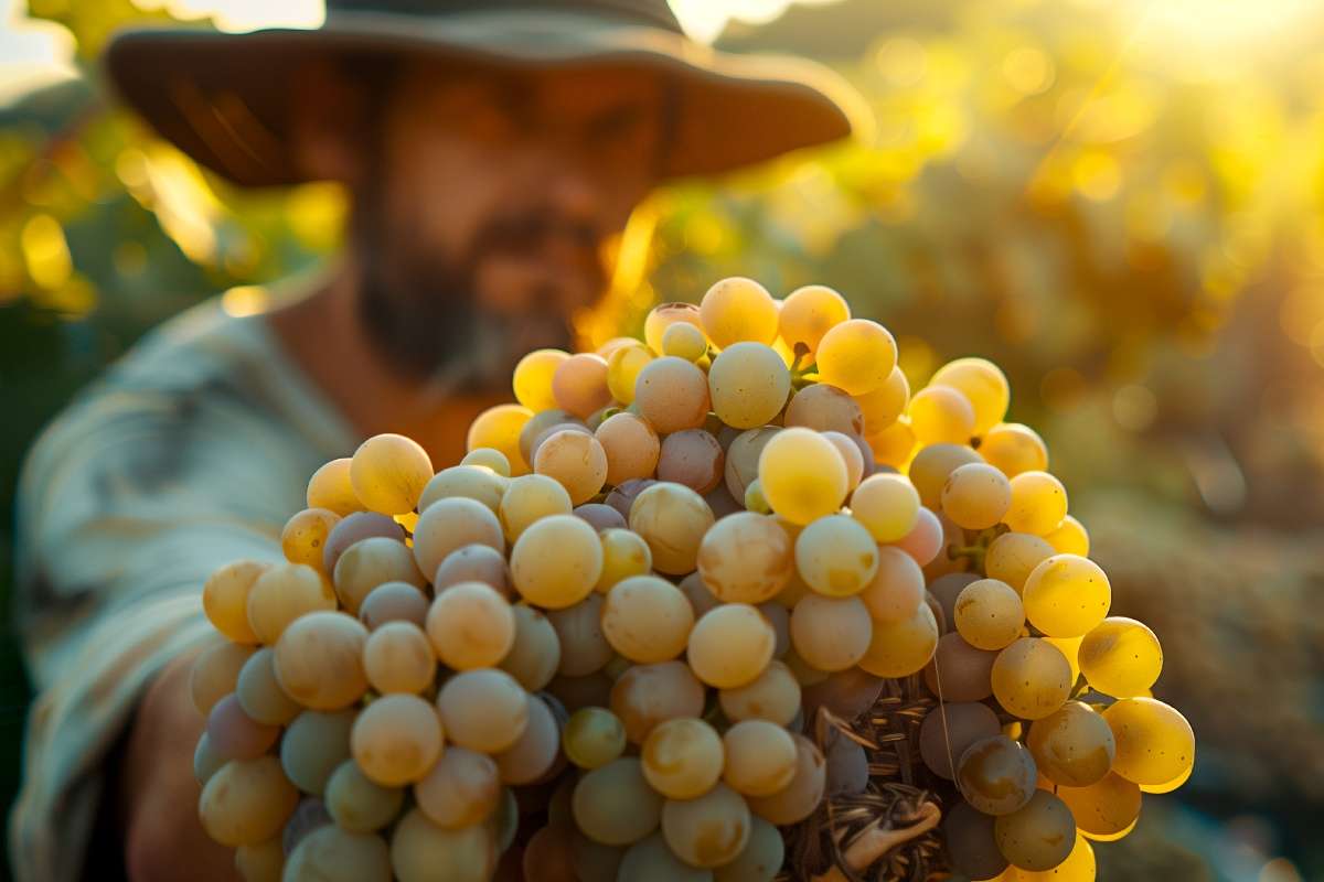 Champagne vendemmia mercato
