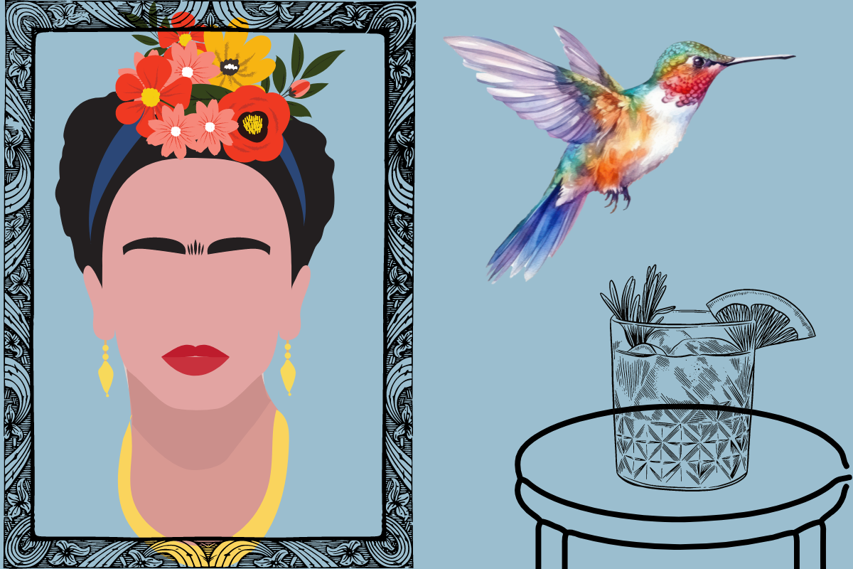 Colibrì il drink dedicato a Frida Kahlo