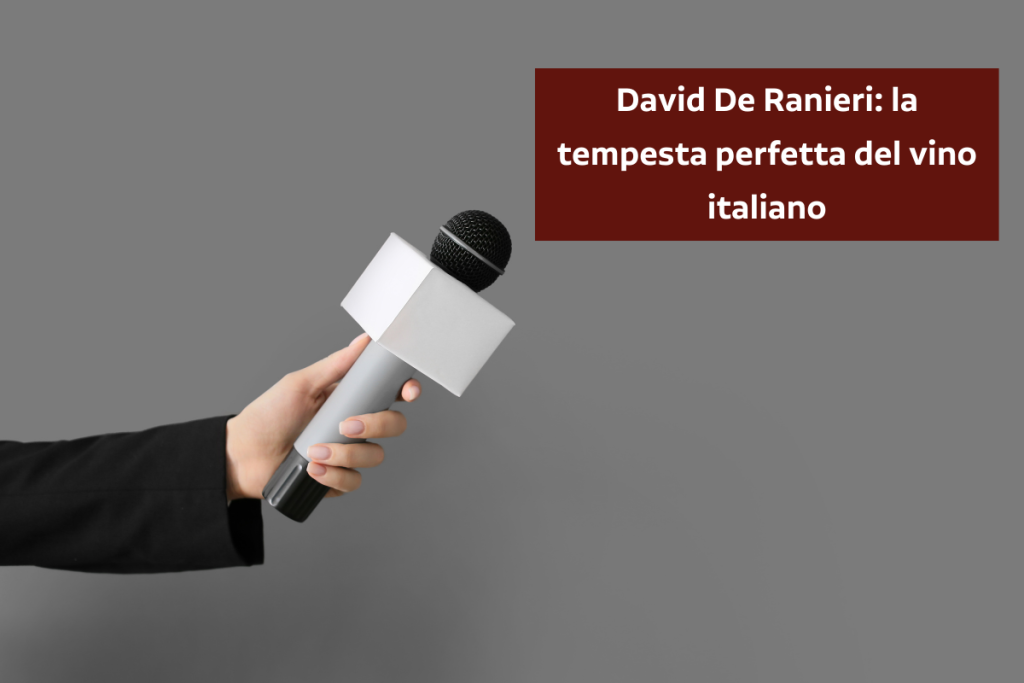 David De Ranieri la tempesta perfetta del vino italiano