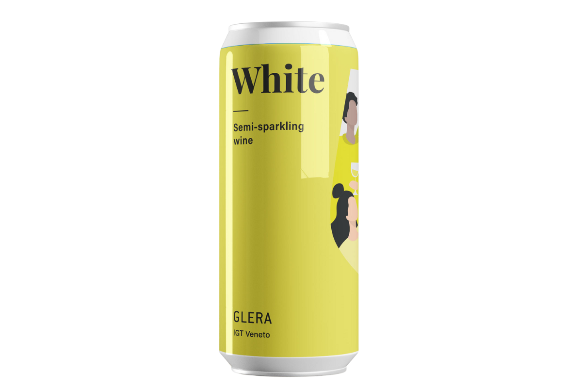 Veneto IGT Glera Sparkling 2023 in can – Italian Wine Can V.S.T. Spumanti