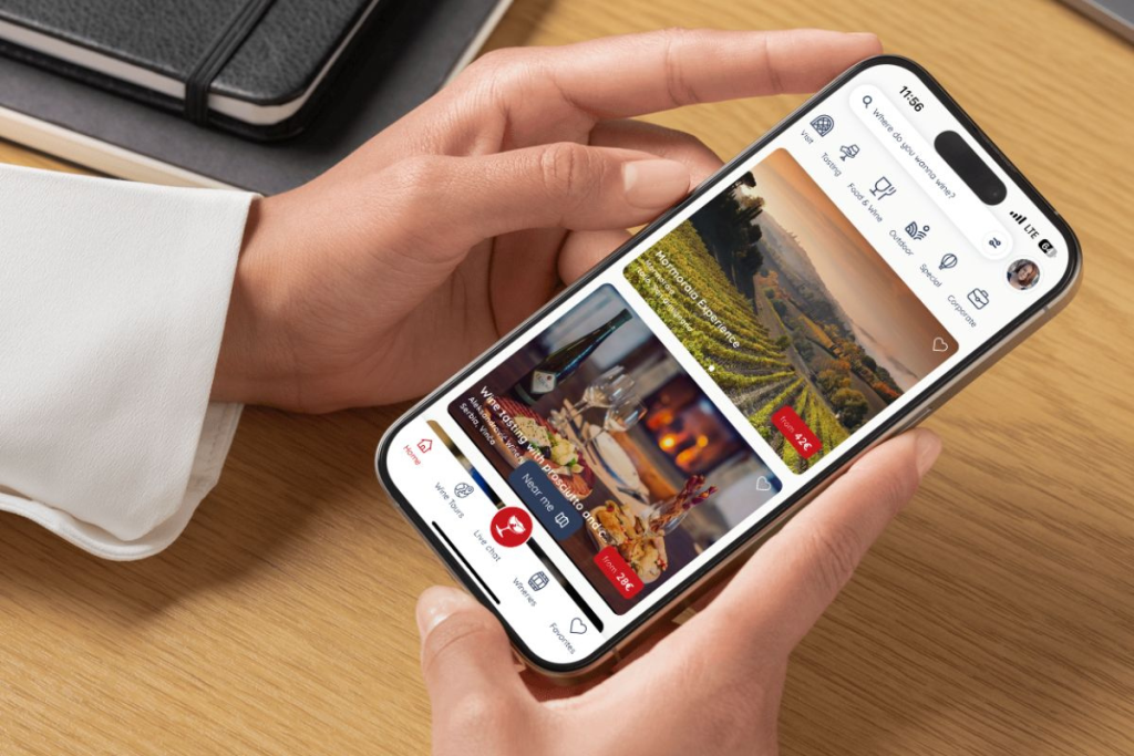Winera piattaforma user friendly per l'enoturismo