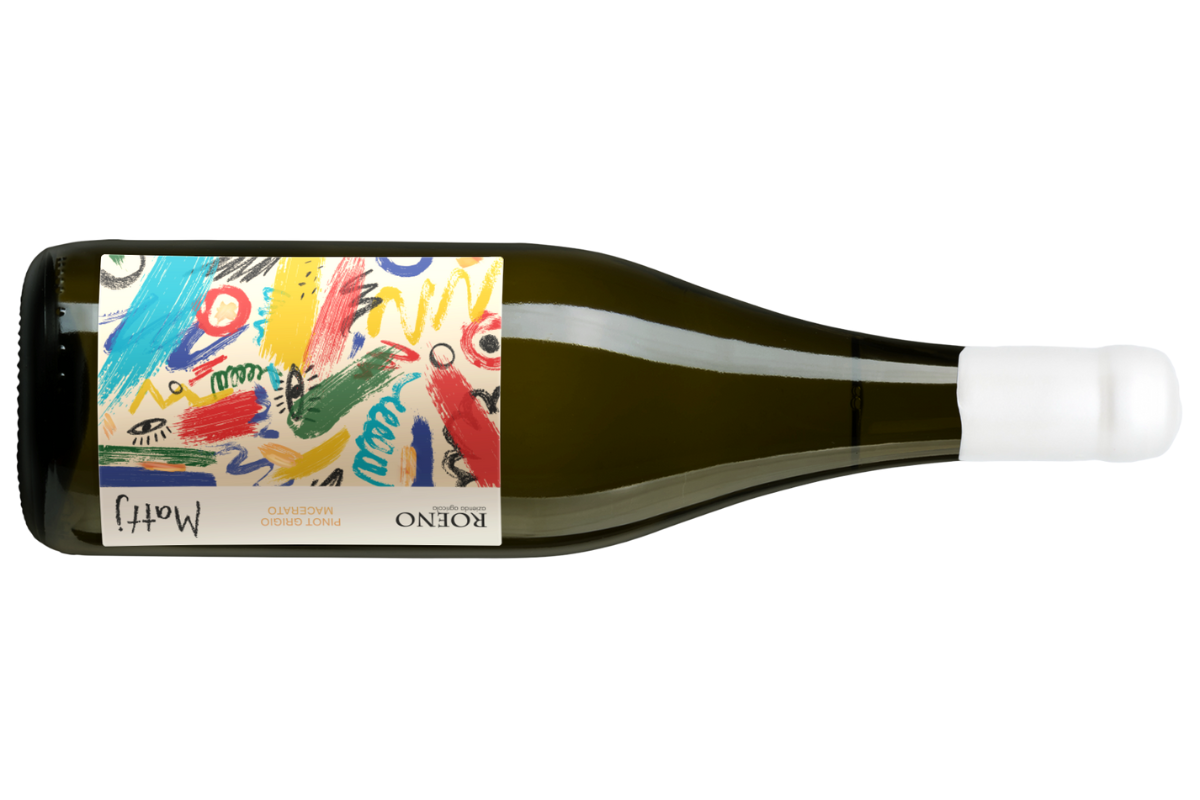 Mattj il Pinot Grigio di Roeno che unisce arte e autenticità