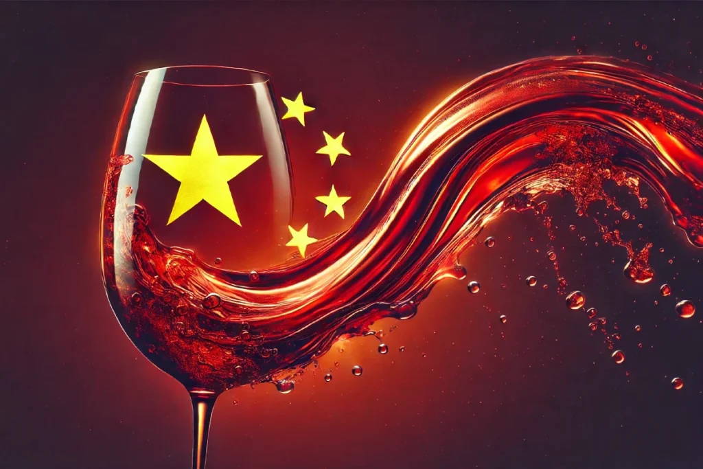 mercato vino cina