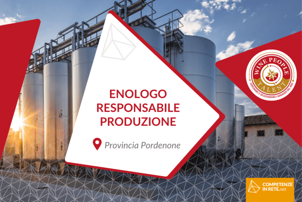 Enologo Responsabile Produzione