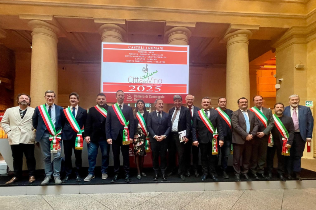 I Castelli Romani nominati Città Italiana del Vino 2025