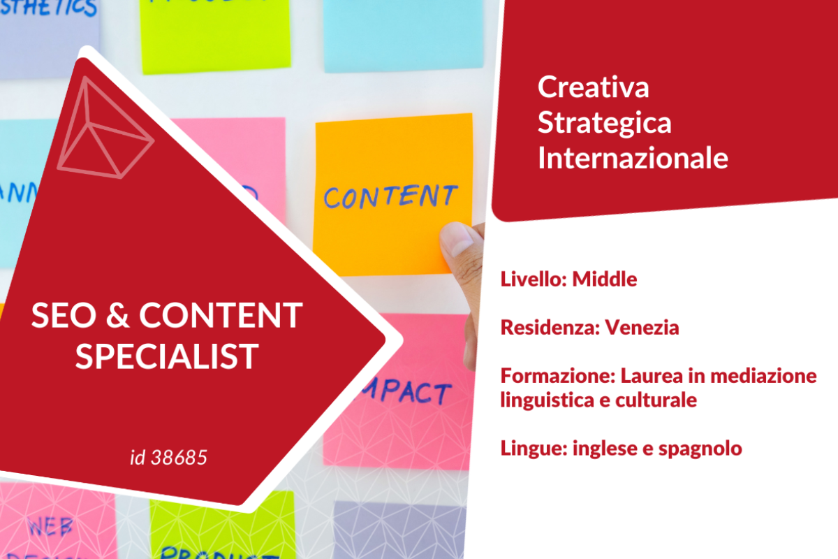 SEO & CONTENT SPECIALIST