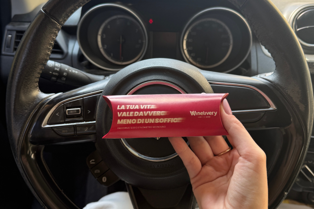Winelivery introduce gli etilometri monouso per promuovere un consumo responsabile anche fuori casa