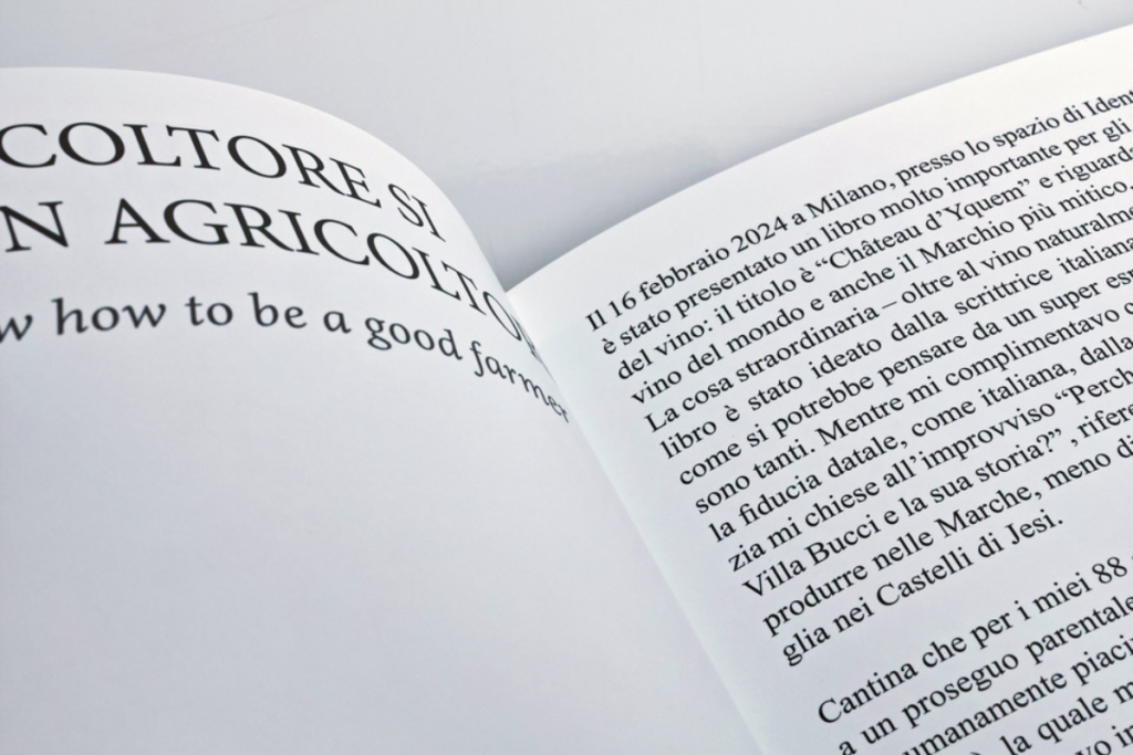 Il libro “Villa Bucci” racconta l’eredità enologica di Ampelio Bucci e l’evoluzione di un vino simbolo delle Marche
