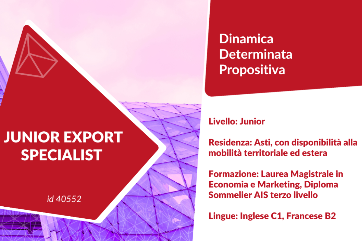 Junior Export Specialist