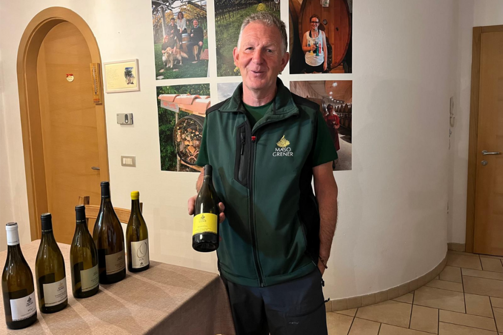 Da San Michele a Pressano il vino secondo Maso Grener