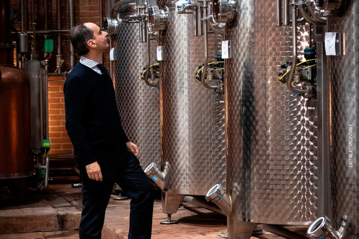 Elvio Bonollo La grappa è un'evoluzione dell'esperienza sensoriale