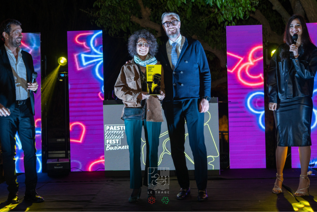 Fabio Piccoli premiato al Paestum Wine Fest Business 2025