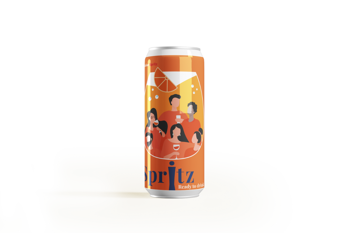 Italian Wine Can Aperiwine