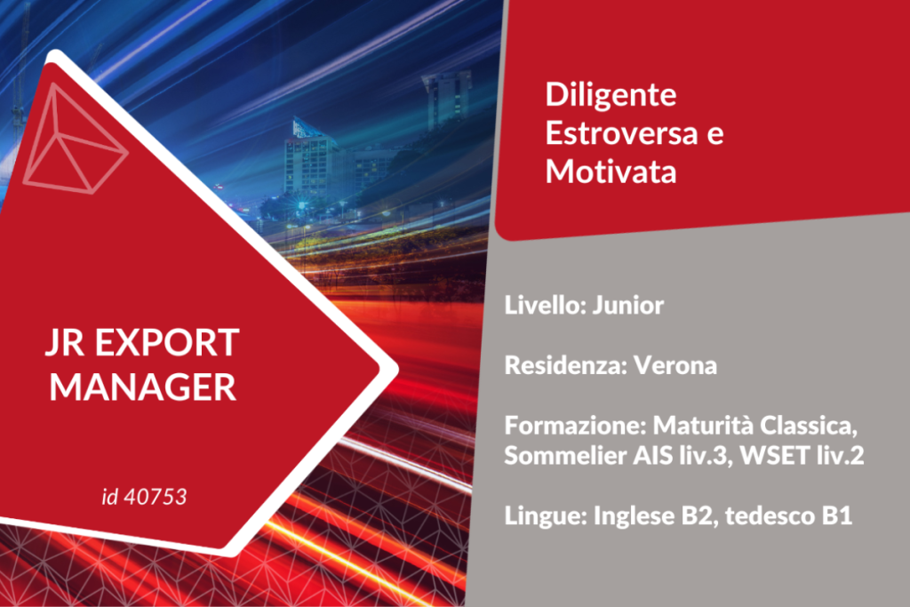 JR EXPORT MANAGER