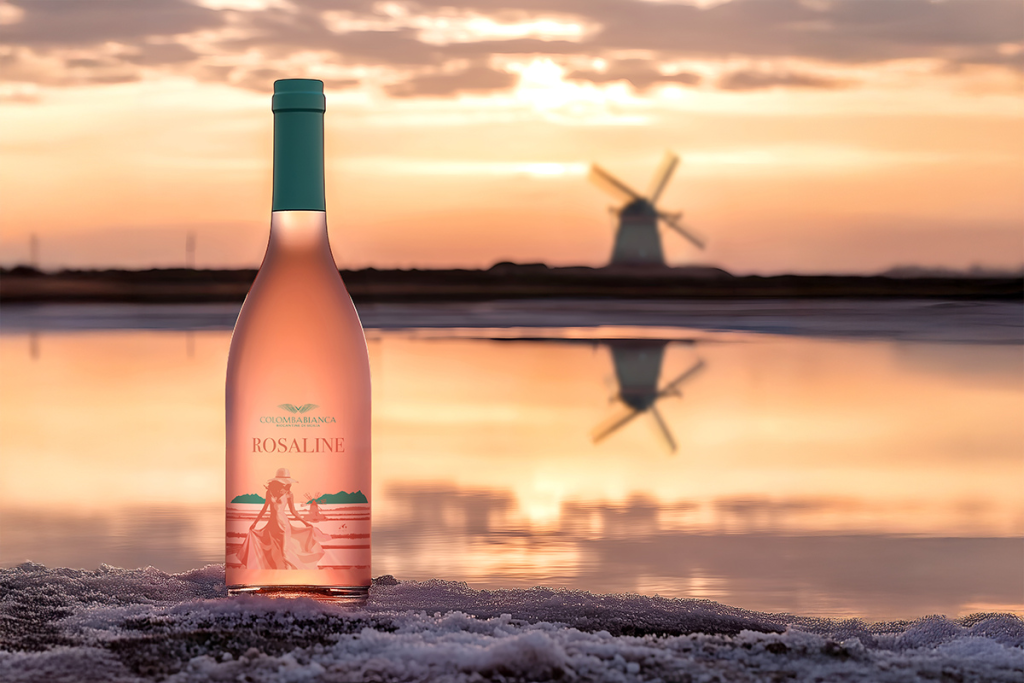 Rosaline, il tramonto siciliano in bottiglia