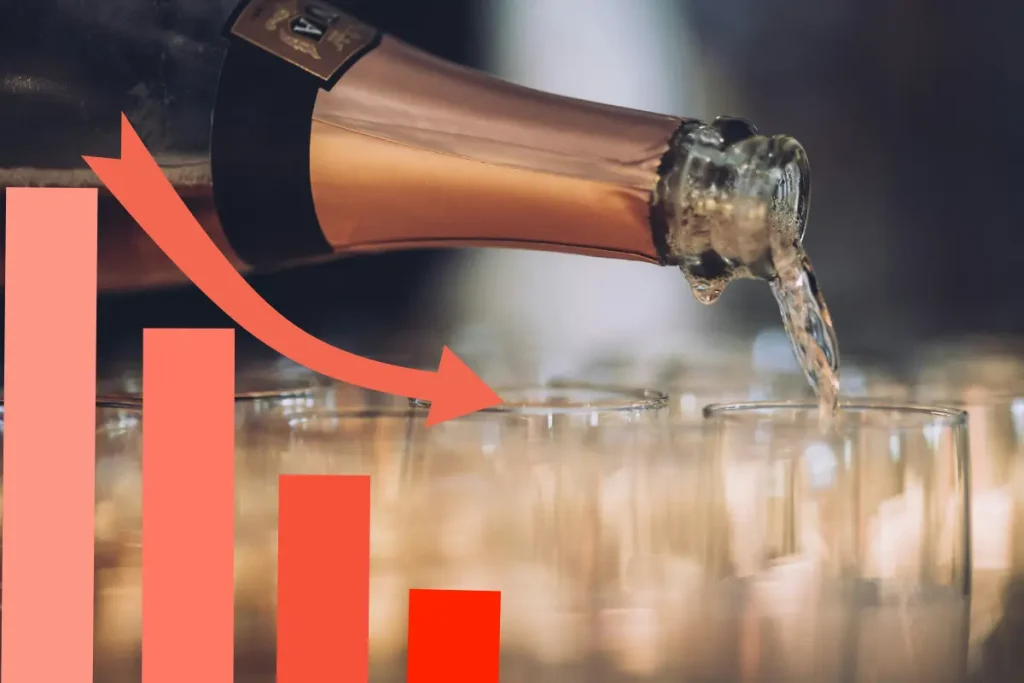 champagne crisi vendite mercato