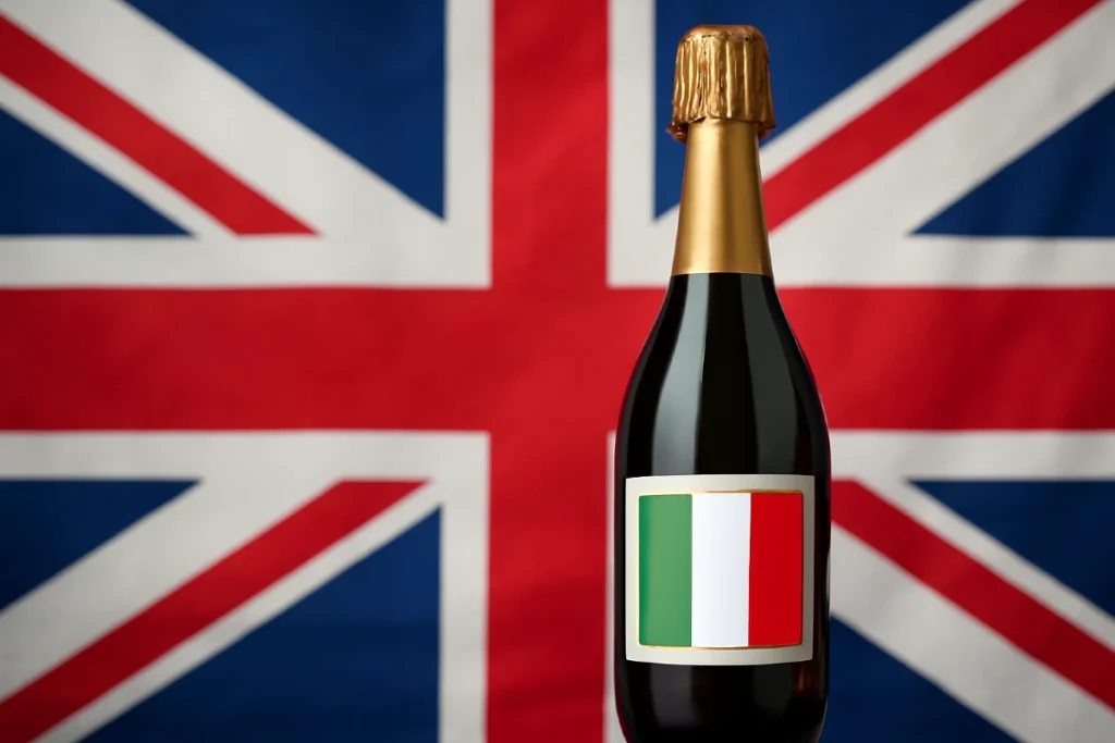 mercato vino italiano regno unito uk