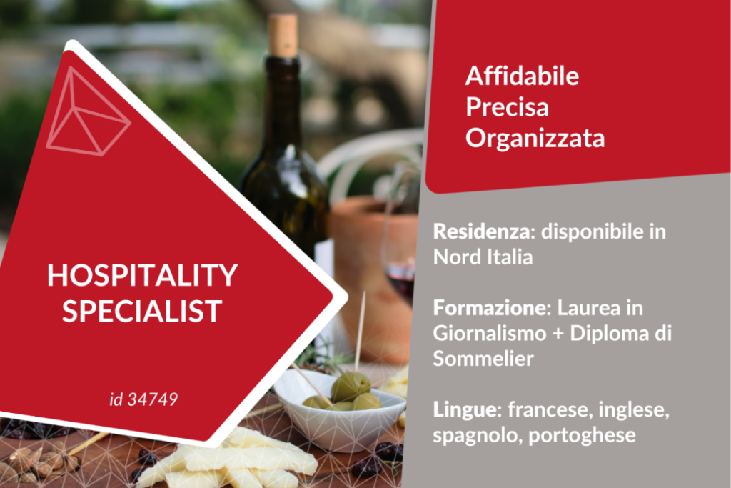 HOSPITALITY SPECIALIST