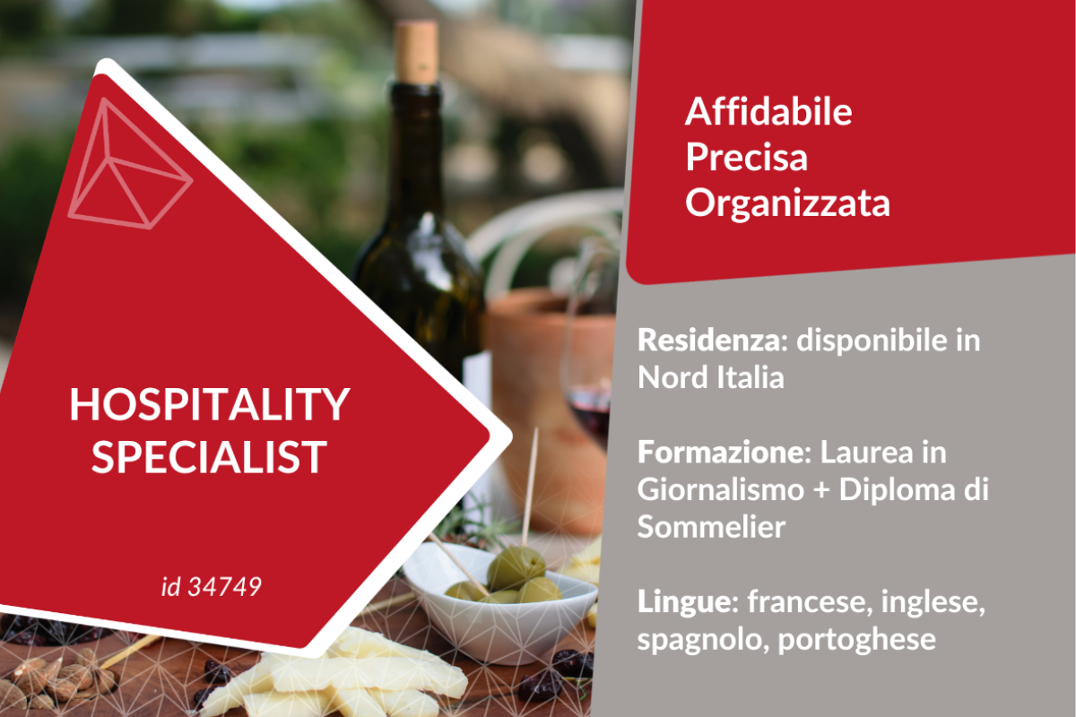 HOSPITALITY SPECIALIST