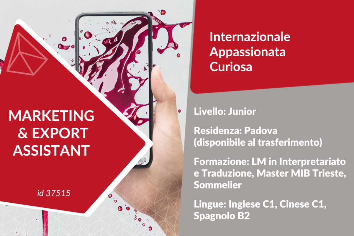 MARKETING&EXPORTASSISTANT