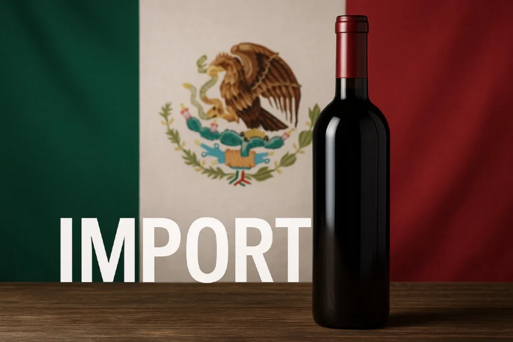 import vino messico