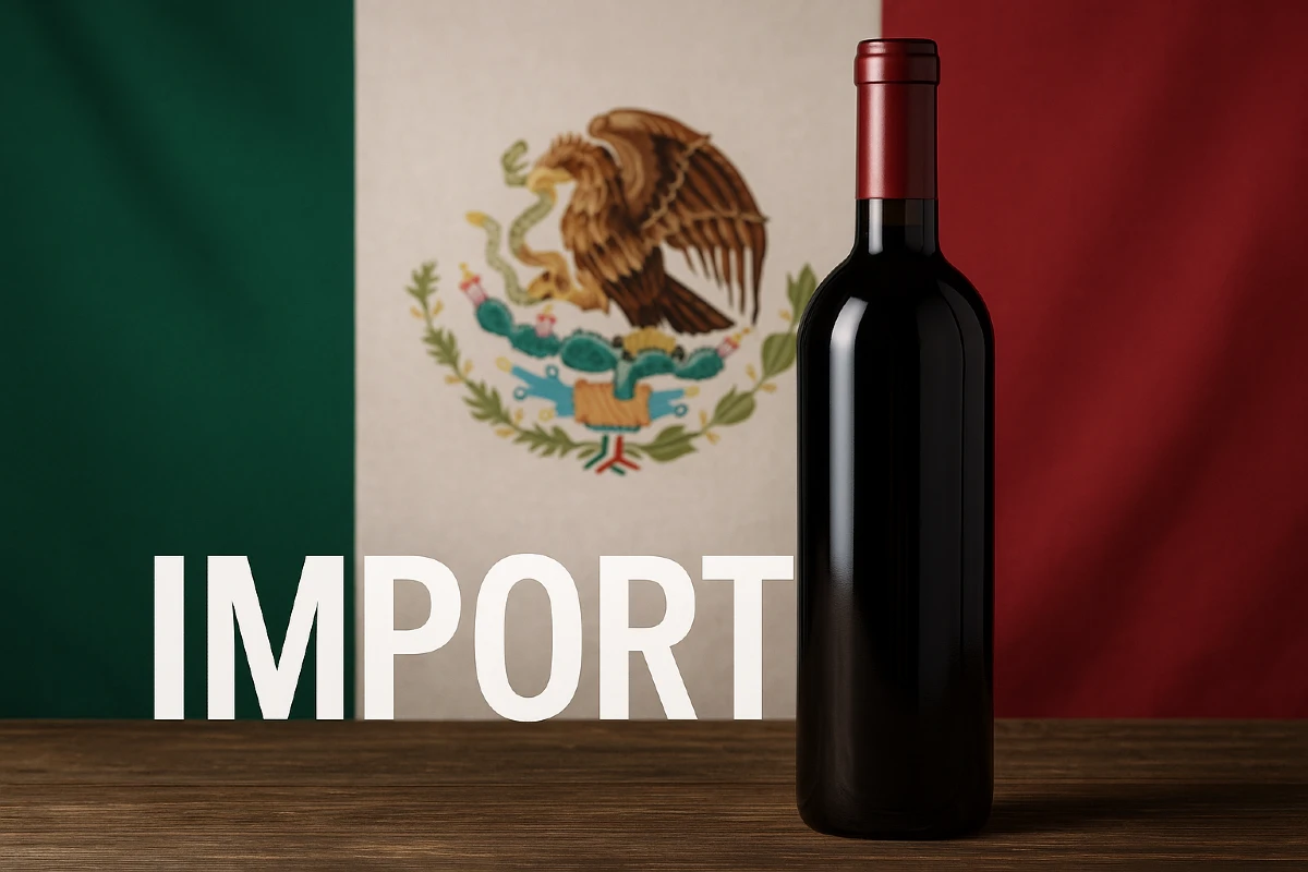 import vino messico