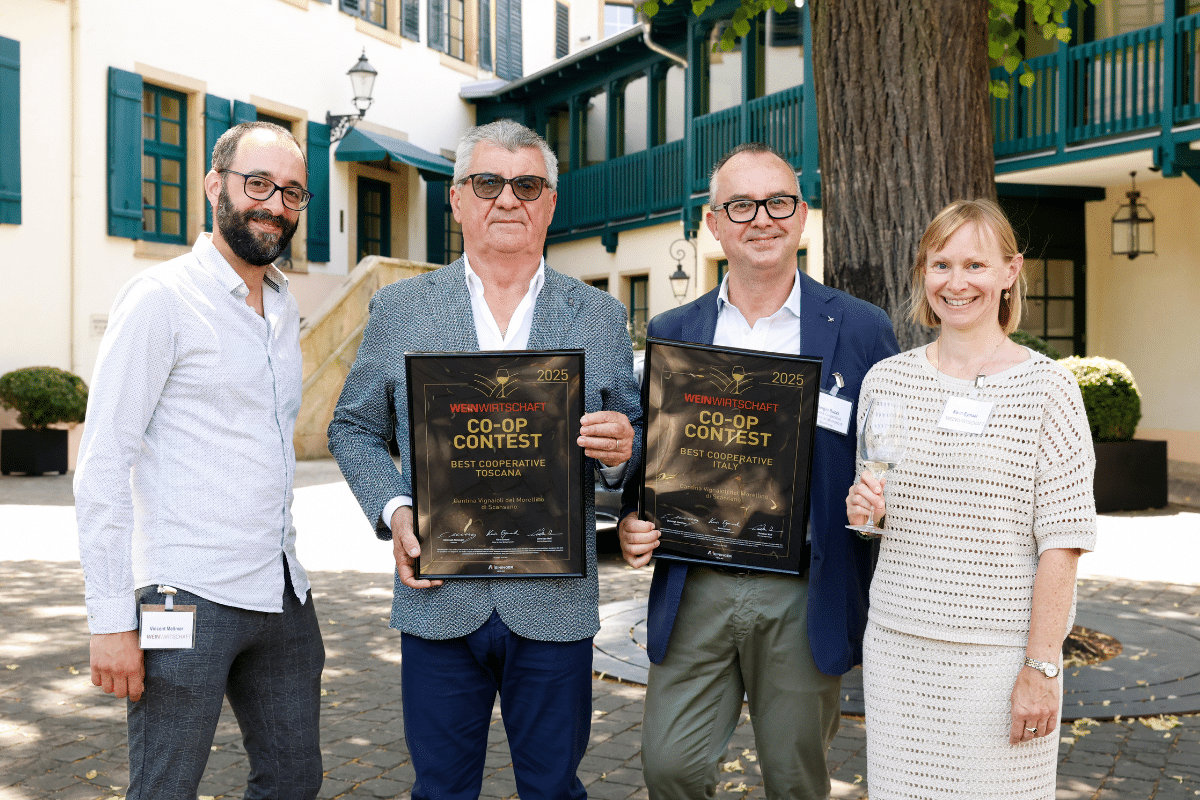 Cantina Vignaioli del Morellino di Scansano premiata come Migliore Cooperativa Vinicola d'Italia