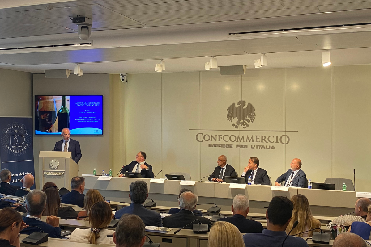 Lamberto Frescobaldi all’Assemblea Generale UIV Importante avere un cruscotto chiaro