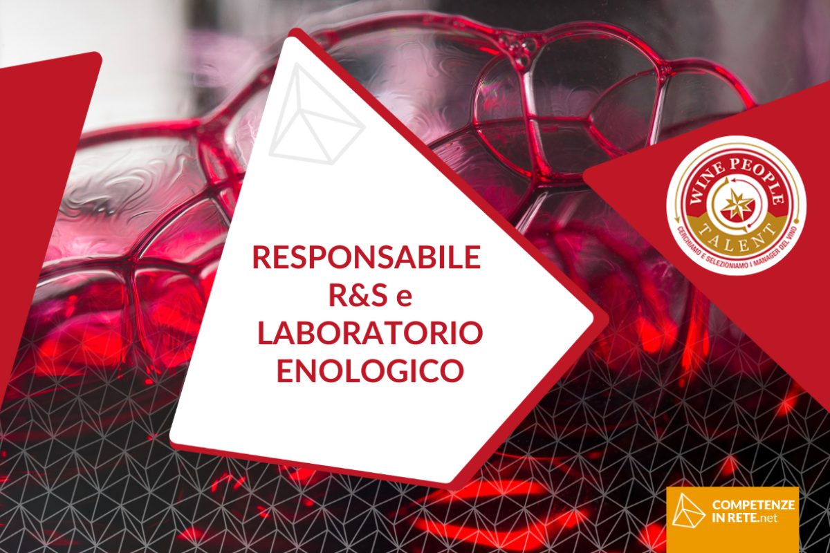 RESPONSABILE R&S e LABORATORIO ENOLOGICO