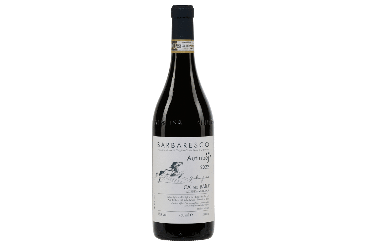 Barbaresco Autinbej 2022 l'eccellenza sostenibile di Ca' del Baio nelle Langhe