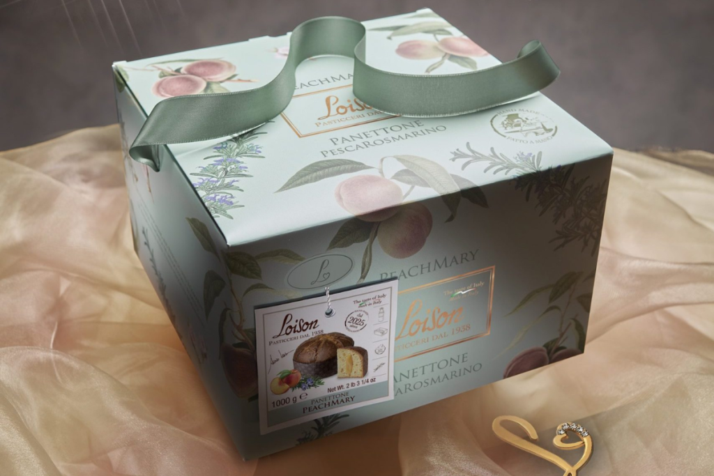 Panettone PeachMary® l'innovazione dolce che porta l'estate nel Natale