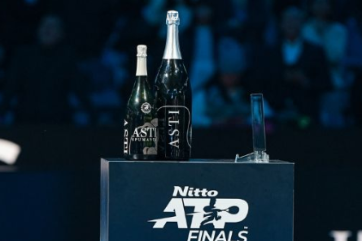 Asti Docg brinda alle Nitto ATP Finals quinto anno al fianco di Sinner e dei campioni